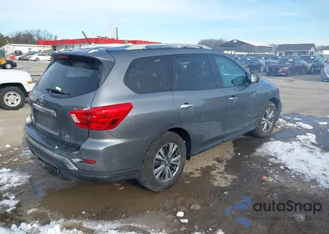 2018 Nissan Pathfinder Sv z USA, uszkodzony, nr VIN 5N1DR2MN6JC637351